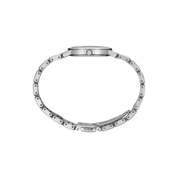 Женские часы из нержавеющей стали с перламутровым циферблатом и кристаллами - SUP467 Seiko