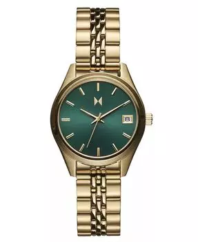 Женские часы из нержавеющей стали золотистого цвета с ионным покрытием, 30 мм MVMT, золото