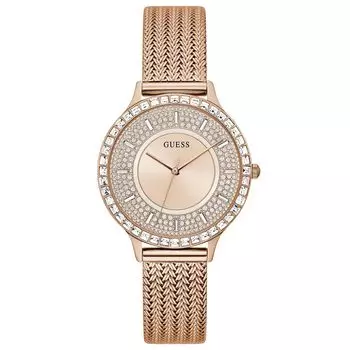 Женские часы из розового золота GUESS