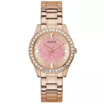 Женские часы из розового золота GUESS