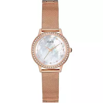 Женские часы из розового золота GUESS