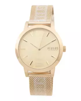 Женские часы из желтого золота с ионным покрытием, диаметр 38 мм Versus Versace, цвет Gold