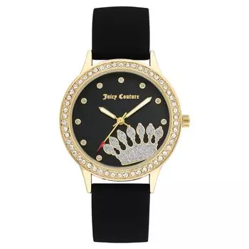 Женские часы Juicy Couture из силикона, черный