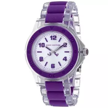 Женские часы Juicy Couture Rich Girl с серебряным циферблатом