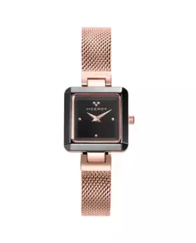 Женские часы Керамический корпус и миланская стальная сетка розового цвета Ip Viceroy