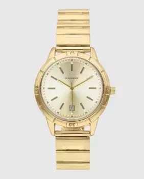 Женские часы Kim RA660204 из стали и золотого ремешка Radiant