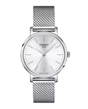 Женские часы коллекции Everytime в корпусе из стали Tissot, серебряный