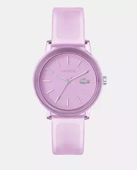Женские часы LC 1212 2001362 из розового силикона Petit Piqu Lacoste Watches