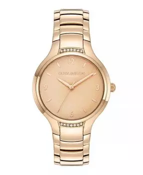 Женские часы Lea из нержавеющей стали цвета розового золота, 34 мм Olivia Burton, золото