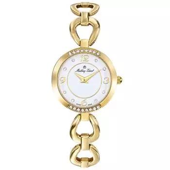 Женские часы Mathey Tissot Fleury 1496 с белым циферблатом