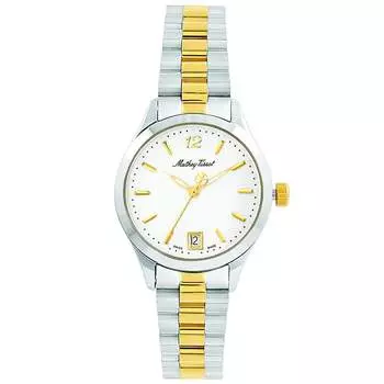 Женские часы Mathey Tissot Urban с белым циферблатом