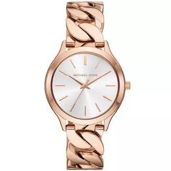 Женские часы Michael Kors Runway с белым циферблатом