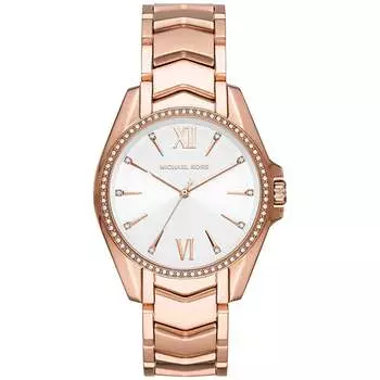 Женские часы Michael Kors с белым циферблатом