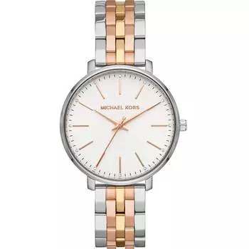 Женские часы Michael Kors с белым циферблатом