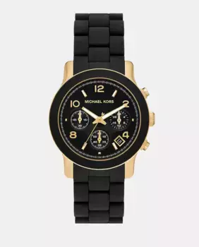 Женские часы MK7385 из стали и силикона с хронографом Michael Kors, мультиколор