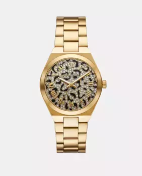 Женские часы MK7500 из золотой стали Michael Kors, золотой