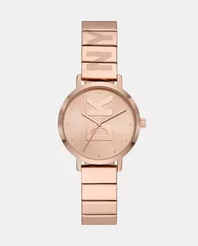 Женские часы Modernist NY2998 из розовой стали DKNY, серебро