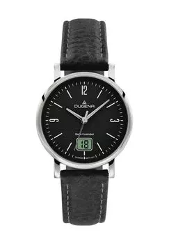 Женские часы на радиоуправлении 4460848 DUGENA, цвет Silber Schwarz