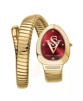 Женские часы Naga с красным циферблатом - CV0873 Christian Van Sant, красный