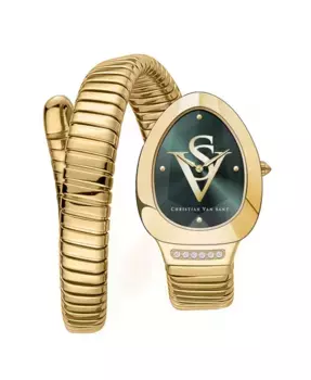 Женские часы Naga с зеленым циферблатом - CV0875 Christian Van Sant, зеленый