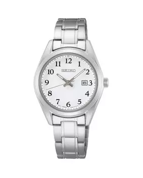 Женские часы Neo classic SUR465P1 со стальным и серебряным ремешком Seiko, серебро