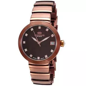 Женские часы Oniss Prima с синим циферблатом