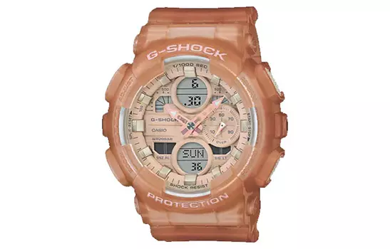 Женские часы Orange Series с двойным жидкокристаллическим/аналоговым дисплеем CASIO