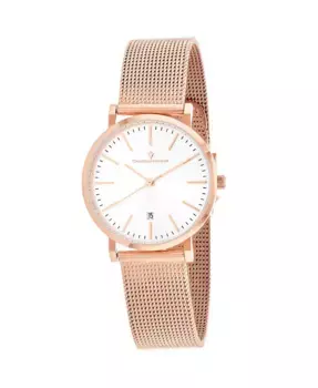 Женские часы Paradigm с серебристым циферблатом - CV4222 Christian Van Sant, мультиколор