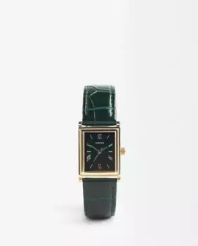 Женские часы Parfois square зеленого цвета, зеленый