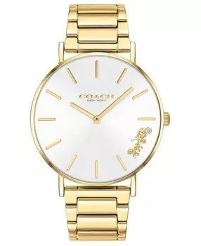Женские часы perry с браслетом из нержавеющей стали 36 мм COACH