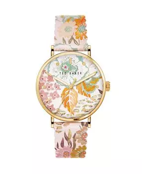 Женские часы Phylipa с кожаным ремешком в стиле ретро, 37 мм Ted Baker