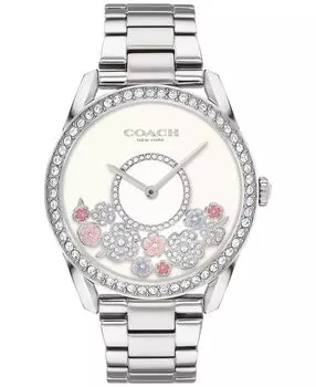 Женские часы preston с браслетом из нержавеющей стали tea rose 36 мм COACH, мульти
