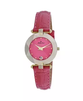 Женские часы Pyramide с розовым циферблатом - P317F Mathey Tissot, розовый