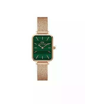 Женские часы Quadro Melrose из нержавеющей стали оттенка розового золота, 20 x 26 мм Daniel Wellington, розовый