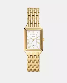 Женские часы Raquel ES5220 из золотой стали Fossil, золотой