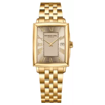 Женские часы Raymond Weil Toccata Champagne Dial Yellow Gold PVD Steel 5925-P-00100