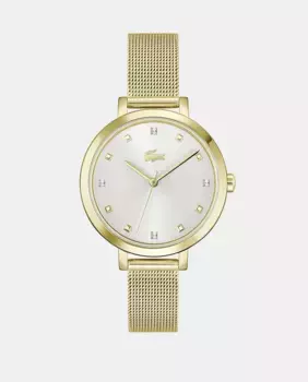 Женские часы Riga 2001401 из золотой стали Lacoste, золотой