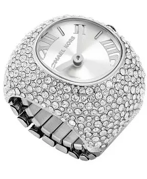 Женские часы Rylee с двуручным кольцом из нержавеющей стали, 24 мм Michael Kors, серебро