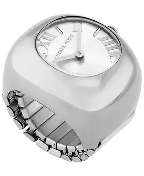 Женские часы Rylee с двуручным кольцом из нержавеющей стали, 24 мм Michael Kors, серебро