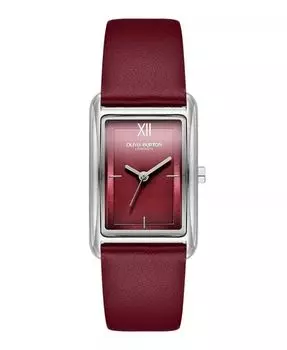 Женские часы с кожаным ремешком Cranberry, 23 мм Olivia Burton, красный