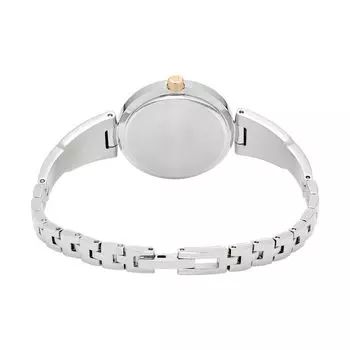 Женские часы с кристаллами и комплект ожерелья со звеньями - 98X126 Bulova