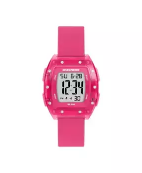 Женские часы Sawtelle Digital, розовые, из поликарбоната Skechers, розовый