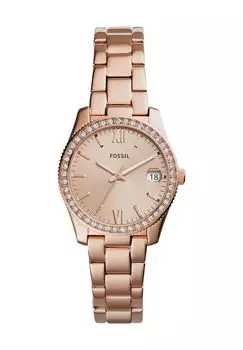 Женские часы Scarlette ES4318 FOSSIL, цвет Rosgold
