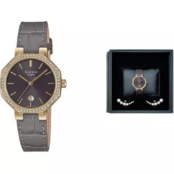 Женские часы SHEEN Gray CASIO