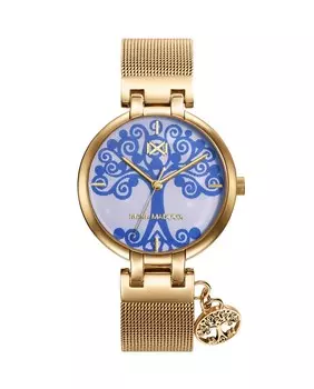 Женские часы Shibuya три стальные стрелки с миланской сеткой ip gold Mark Maddox, золотой