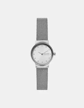 Женские часы Skagen Freja Lille с двумя стрелками, нержавеющая сталь - СЕРЕБРО