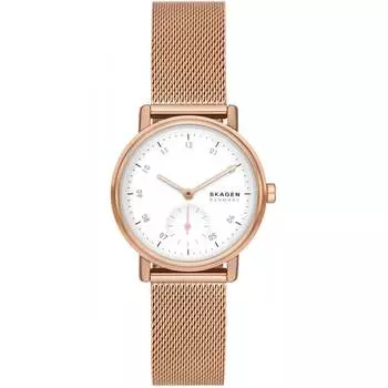 Женские часы Skagen Kuppel Lille с белым циферблатом