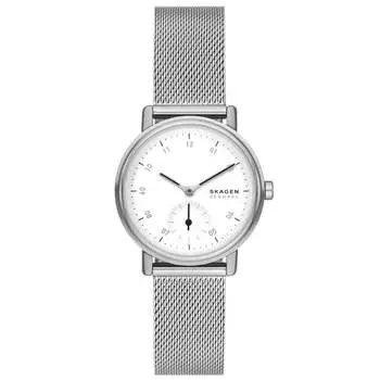 Женские часы Skagen Kuppel Lille с белым циферблатом