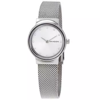 Женские часы Skagen с белым циферблатом
