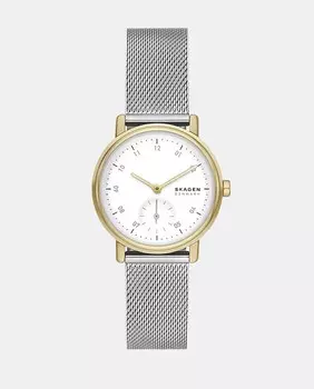 Женские часы со стальной сеткой SKW3101 Skagen, серебро